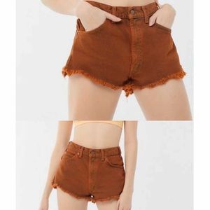 Urban Renewal Recycled Levi's Jean Shorts